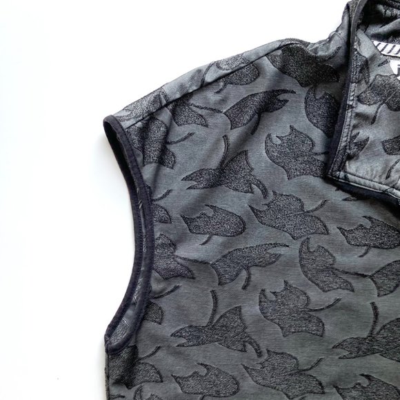 Jamie Sadock 1/4 Zip Embossed Print Top - Picture 8 of 13